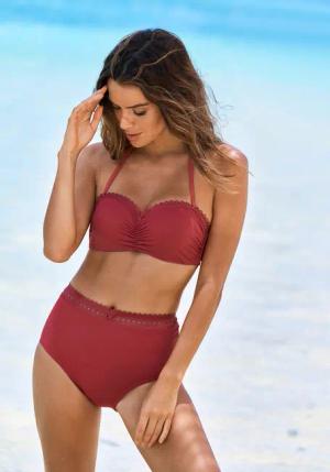 S.OLIVER Bikini-Hose Damen rostrot Gr.40