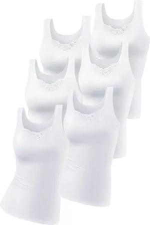 PETITE FLEUR Unterhemd Damen weiß Gr.50