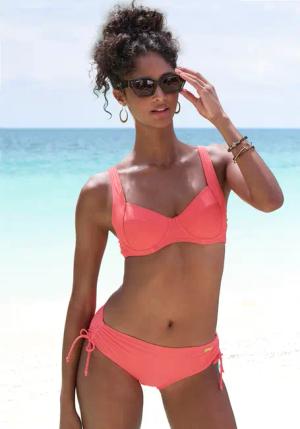 LASCANA Bikini-Hose Damen koralle Gr.48