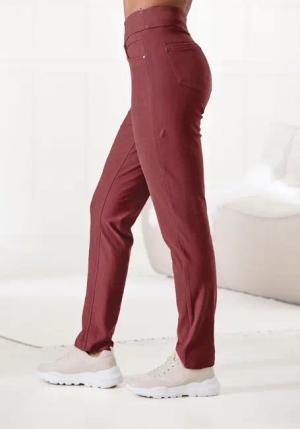 H.I.S Schlupfhose Damen rosenholz Gr.40/42