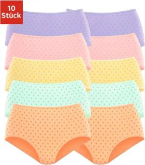 PETITE FLEUR Taillenslip Damen lila, rosa, gelb, grün, orange Gr.56/58
