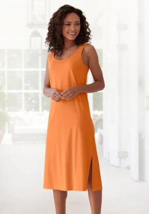 S.OLIVER Damen Nachthemd orange Gr.36/38