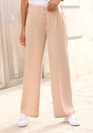 LASCANA Palazzohose Damen camelfarben Gr.36
