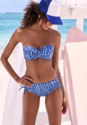 ELBSAND Bikini-Hose Damen blau Gr.36