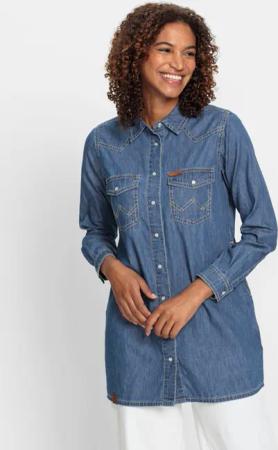 Jeansbluse