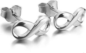Schmuck-Elfe Paar Ohrstecker Infinity, 925 Sterling Silber