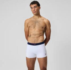 Jetstream Einfarbige Aquashorts Weiß/Marineblau für Herren