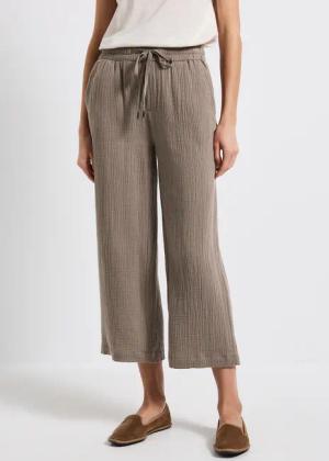 STREET ONE Stoffhose, High Waist