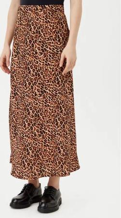 Pieces Midirock Franan 17116541 Braun Regular Fit