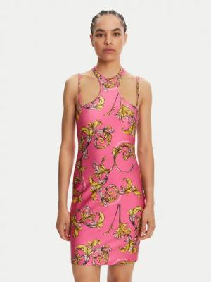 Versace Jeans Couture Coctailkleid 78HAO914 Rosa Slim Fit