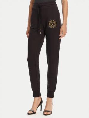 Versace Jeans Couture Jogginghose 78HAAT00 Schwarz Regular Fit