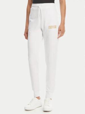 Versace Jeans Couture Jogginghose 78HAAT06 Weiß Regular Fit