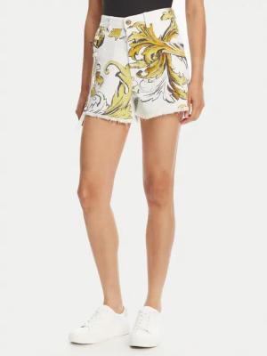 Versace Jeans Couture Jeansshorts 78HAD51B Weiß Straight Fit