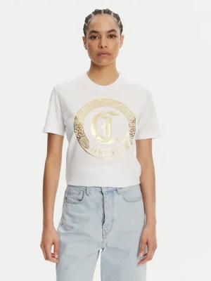 Just Cavalli T-Shirt 78PAHT01 Weiß Regular Fit