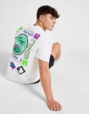 Nike Dolphin Back Graphic T-Shirt - Herren, WHITE