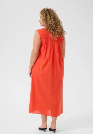 KAFFE Curve Blusenkleid Kleid KCthia Große Größen