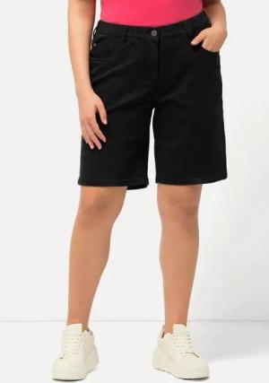 Ulla Popken Bermudas Jeansbermuda Mandy 5-Pocket-Form Komfortbund