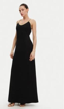 Silvian Heach Abendkleid GPP25320VE Schwarz Regular Fit