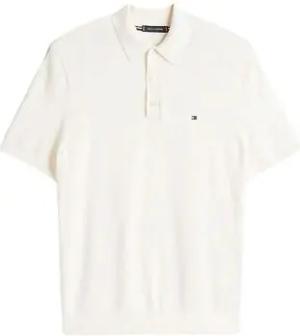 Tommy Hilfiger T-Shirts & Poloshirts MW0MW38465 INTERLOCK PLACKET-YBR WHITE