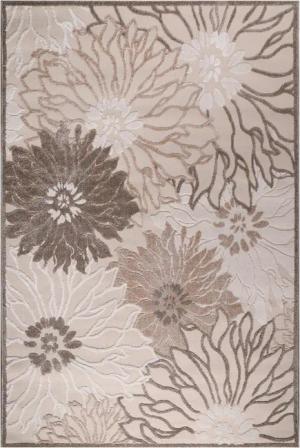 Sanat Outdoorteppich FLORAL creme B/L: ca. 80x150 cm