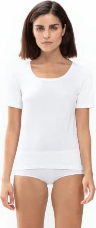 Mey Kurzarmshirt "Serie Superfine Organic", Rundhals, schmale Passform, Halbarm