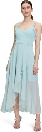 Vera Mont Abendkleid "Vera Mont Abendkleid mit Volant", Wickel-Design
