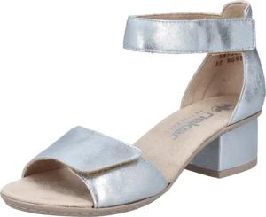 Rieker Sandalette, Sommerschuh, Sandale, Blockabsatz, mit praktischen Klettverschlüssen