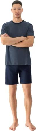 Mey Shorty "SERIE BENNISON", (2 tlg.), Legere Passform, Oberteil geringelt, Komfortbund