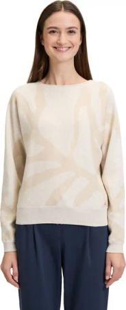Betty&Co Strickpullover "Betty & Co Strickpullover mit Lurexfaden", (1 tlg.), Jacquard