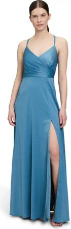 Vera Mont Abendkleid "Vera Mont Abendkleid mit V-Ausschnitt", Schlitz
