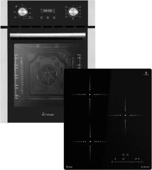 KKT KOLBE Backofen-Set Backofen und Induktionskochfeld SET4505IH845RL, Herdset / Einbaubackofen / Kochmulde / Induktion