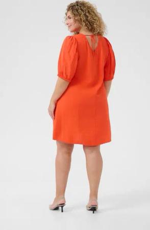 KAFFE Curve Blusenkleid Kleid KCelna Große Größen