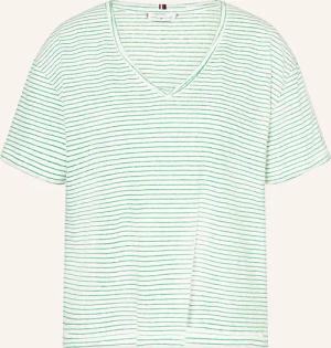 TOMMY HILFIGER T-Shirt mit Leinen