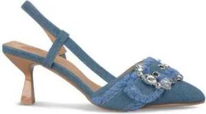 Alma Blue Pumps V25BLK101