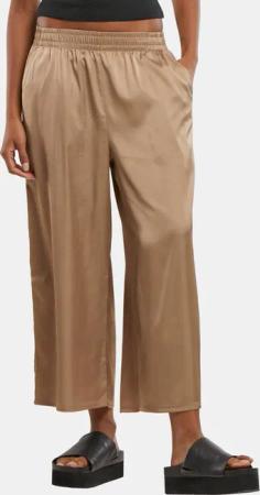 Urban Classics Ladies Satin Wide Leg Culotte