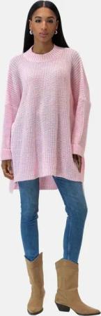 Elara Strickpullover Elara Damen Strickpullover Runderkragen (1-tlg)