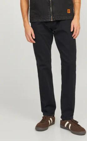 Jack & Jones Tapered-fit-Jeans "JJIMIKE JJORIGINAL SQ 223", Stonewashed für einen Used-Look mit Faded-Effekten
