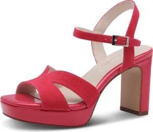 Tamaris High-Heel-Sandalette, Sommerschuh, Abendschuh, Blockabsatz, mit ANTIshokk-Absatz