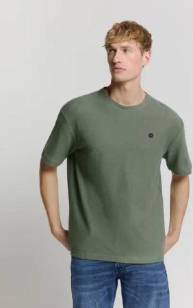 NO EXCESS T-Shirt "No Excess Jacquard crewneck t-shirt"