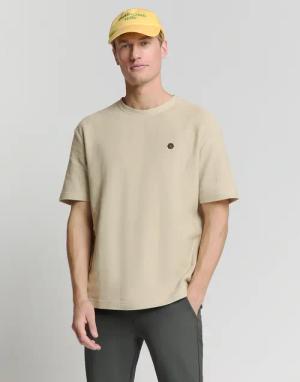 NO EXCESS T-Shirt "No Excess Jacquard crewneck t-shirt"