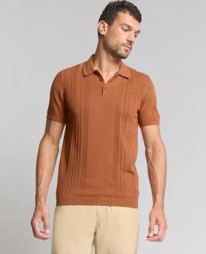 NO EXCESS T-Shirt "No Excess Jacquard Kurzarm Poloshirt"