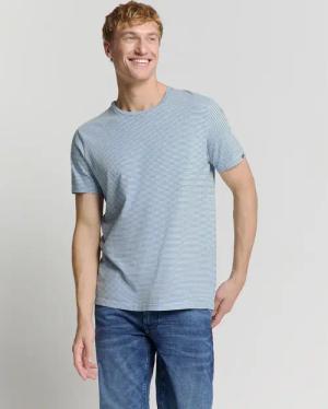 NO EXCESS T-Shirt "No Excess Gestreiftes Crewneck t-shirt"