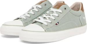 Mustang Damen Sneaker Schnürhalbschuh hellgrün