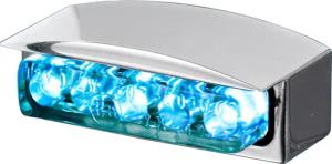 Shin Yo LED Nummernschildbeleuchtung Alu silber