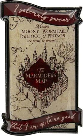 Harry Potter Kühlschrankmagnet - Marauder's Map Magnet - multicolor - Lizenzierter Fanartikel