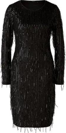 Oui Abendkleid Abendkleid mit Pailletten