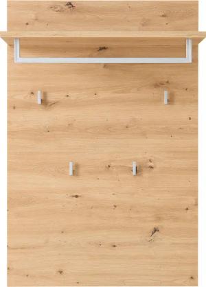 Innostyle Garderobenpaneel "BARI Graderobenpaneel, BxHxT 40x158x30 cm", (1 St.), 1 Ablageboden, 1 Kleiderstange, 4 Haken