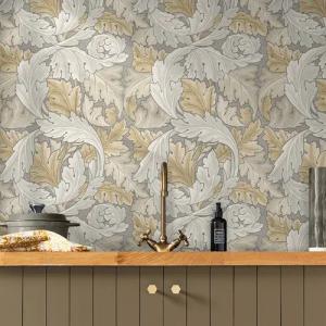 WILLIAM MORRIS AT HOME Vliestapete "Acanthus", Retro, Design Tapeten
