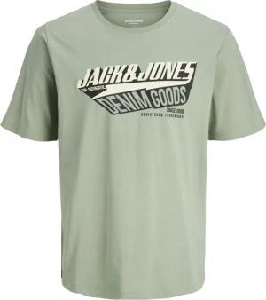 Jack & Jones Herren Rundhals T-Shirt JJELOGO TEE SS O-NECK 2 COL - Regular Fit