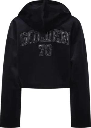 Golden Goose - Boxy Hoodie Sweatshirt Scuba - Größe S - schwarz